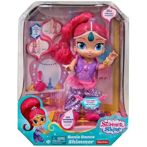 Fisher Price Shimmer & Shine Genie Dance Shimmer Deluxe Doll [Damaged Package]