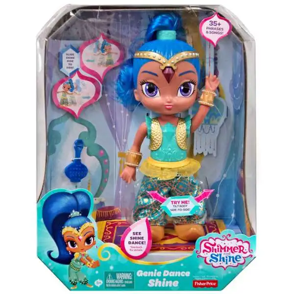 Fisher Price Shimmer Shine Genie Dance Shimmer Deluxe Doll - ToyWiz