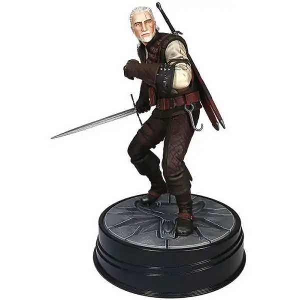 The Witcher 3: Wild Hunt Geralt Manticore 8.25-Inch PVC Statue Figure