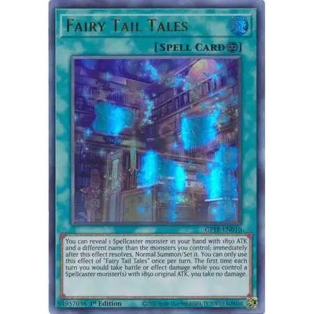 YuGiOh Trading Card Game 2021 Ghosts From The Past Ultra Rare Fairy Tail Tales GFTP-EN010