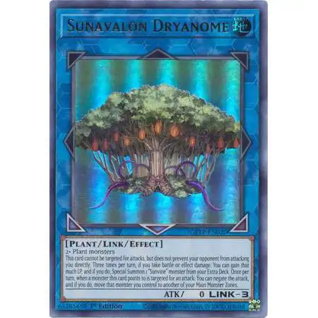 YuGiOh Trading Card Game 2021 Ghosts From The Past Ultra Rare Sunavalon Dryanome GFTP-EN020