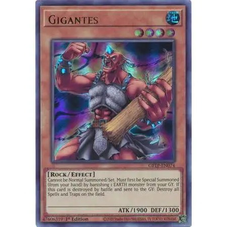 YuGiOh Trading Card Game Invasion of Chaos 25th Anniversary Single Card Common Gigantes IOC-EN021 - ToyWiz YuGiOh Trading Card Game Invasion of Chaos 25th Anniversary Single Card Common Gigantes IOC-EN021 - ToyWiz