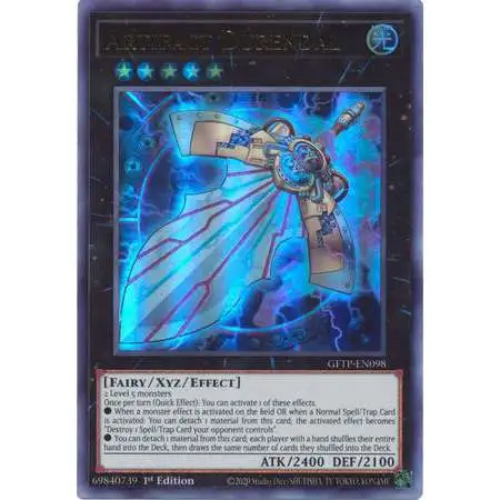 YuGiOh Trading Card Game 2021 Ghosts From The Past Ultra Rare Artifact Durendal GFTP-EN098