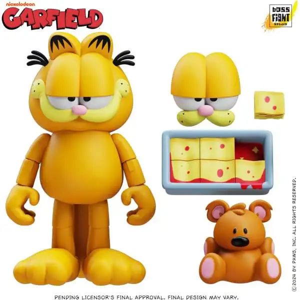 Garfield Action Figure [with Pooky & Lasagna Tray] (Pre-Order ships January)