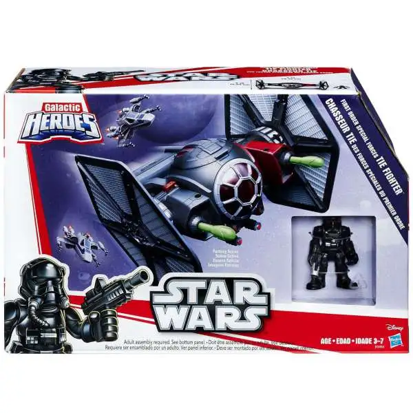 Star Wars The Force Awakens Galactic Heroes First Order Special Forces TIE Fighter Vehicle