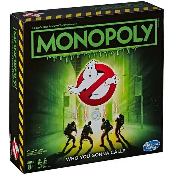 Monopoly Ghostbusters Board Game [Who You Gonna Call?]