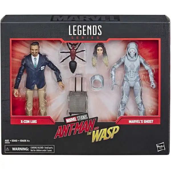 Marvel Legends 80th Anniversary X-Con Luis & Marvel's Ghost Action Figure 2-Pack [Movie]