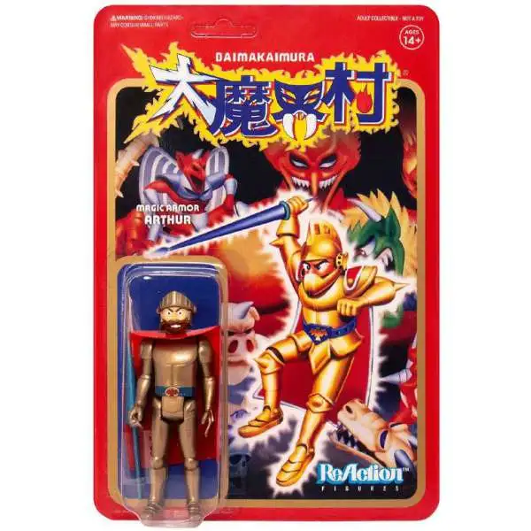 Ghost n' Goblins ReAction Arthur Action Figure [Gold Armor]