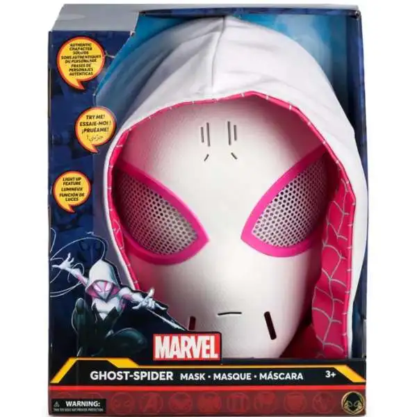 Disney Marvel Spider-Man Across the SpiderVerse Ghost-Spider Exclusive Light -Up Mask