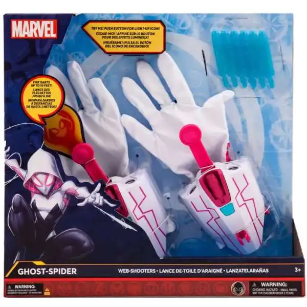 Disney Marvel Spider-Man Across the SpiderVerse Ghost-Spider Web Shooters Roleplay Toy (Pre-Order ships June)