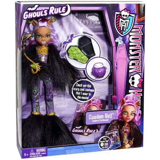 Monster High Ghouls Rule Clawdeen Wolf 10.5-Inch Doll [Loose]