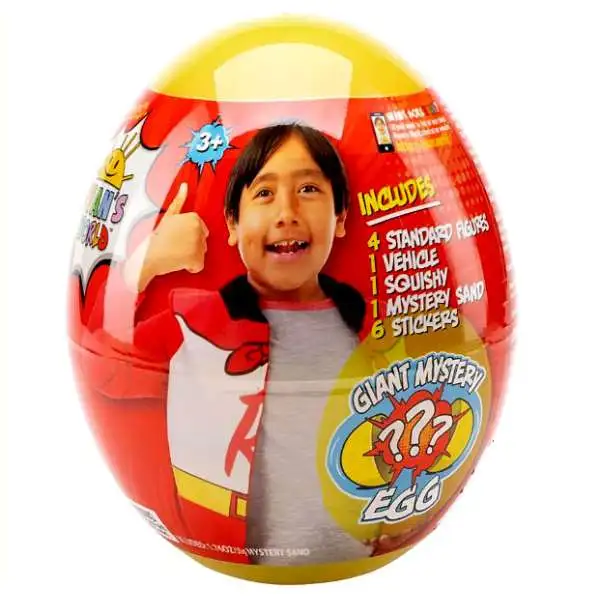 Ryan's World Giant Egg Exclusive Mystery Surprise