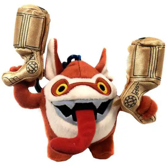 Skylanders Giants Trigger Happy 4-Inch Plush Clip On