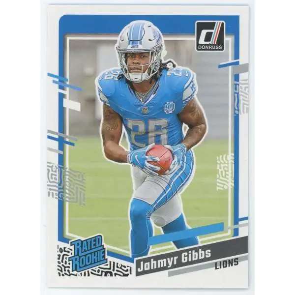 NFL 2023 Panini Donruss Football Jahmyr Gibbs #331 [Rated Rookie]