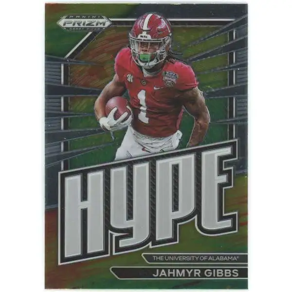 NFL Detroit Lions 2023 Panini Prizm Draft Picks Jahmyr Gibbs HP-11 [Rookie, Hype]