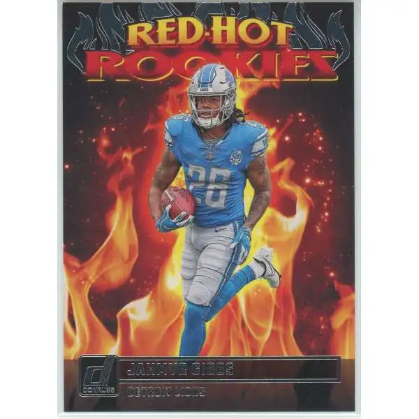 NFL 2023 Panini Donruss Football Jahmyr Gibbs RHR-3 [Red Hot Rookies]