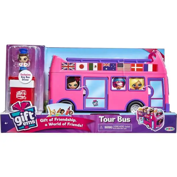 Gift 'Ems Giftems Tour Bus Playset