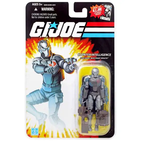 GI Joe Wave 10 Mercenary Wraith Action Figure [Counter Intelligence]