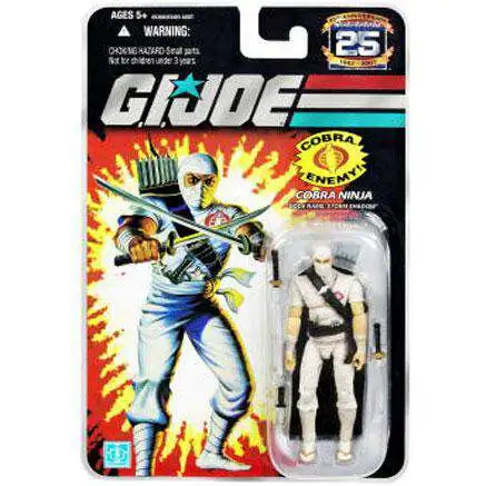 GI Joe 25th Anniversary Wave 4 Storm Shadow Action Figure