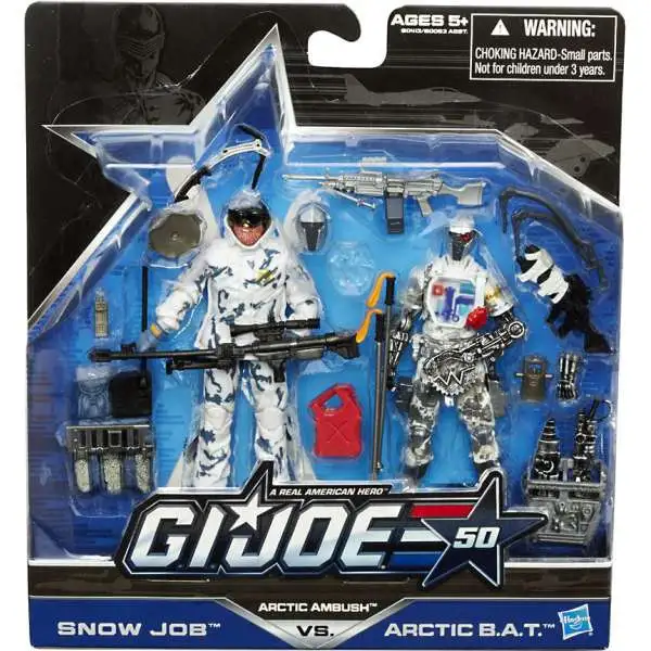 GI Joe 50th Anniversary Arashikage Clash Exclusive Action Figure 2-Pack ...