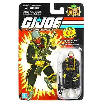 GI Joe Wave 8 Python Officer Action Figure