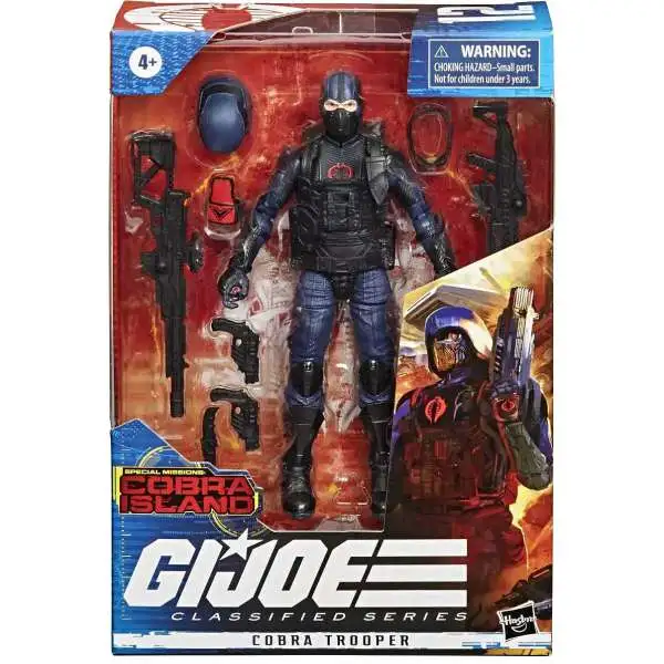 GI Joe Special Missions: Cobra Island Classified Series Cobra Trooper Exclusive Action Figure