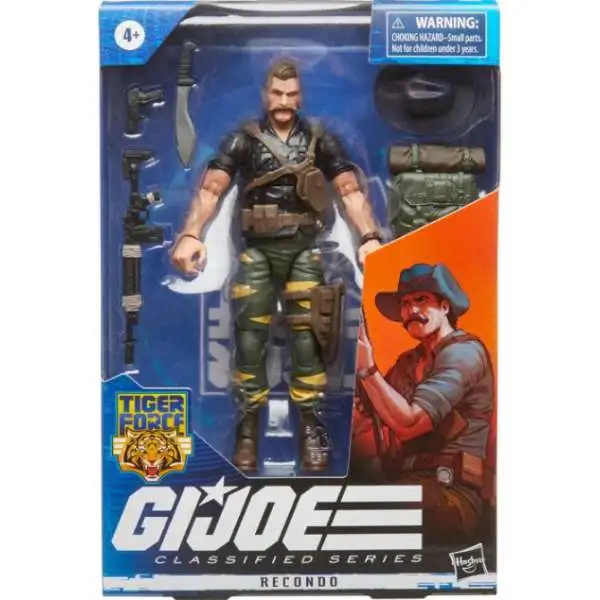 GI Joe Tiger Force Classified Series Recondo Exclusive Action Figure