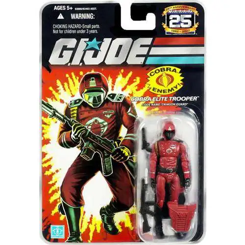 GI Joe 25th Anniversary Wave 5 Crimson Guard Action Figure