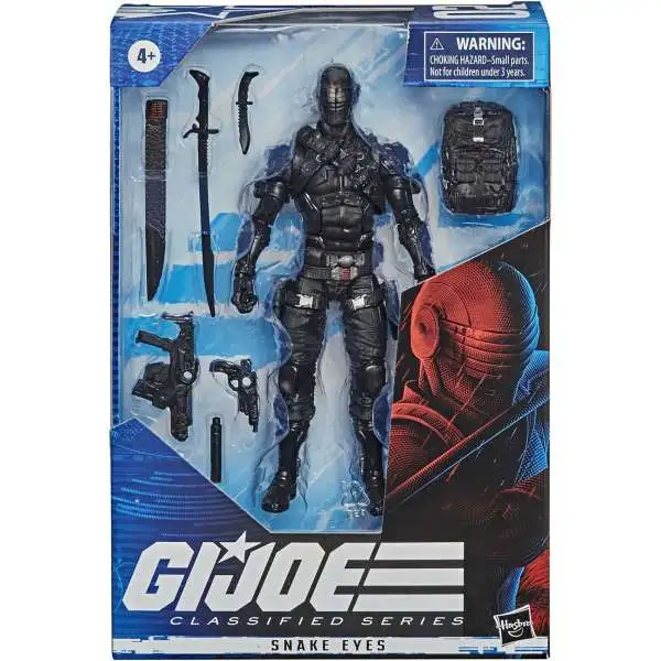 GI Joe Classified Series Wave 1 Snake Eyes Action Figure [Regular Version]