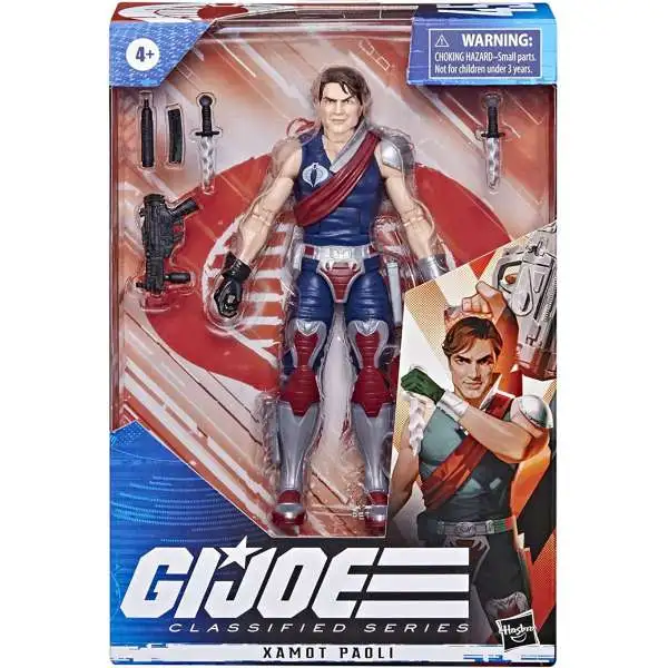 GI Joe Classified Series Xamot Paoli Action Figure