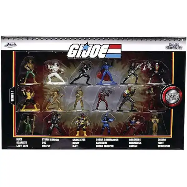 Nano Metalfigs GI Joe 1.5-Inch Diecast Figure 18-Pack (Pre-Order ships April)