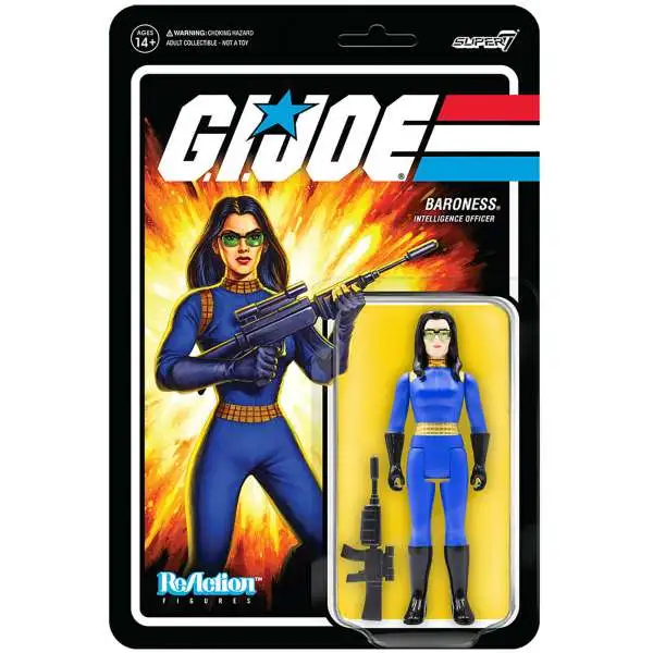 ReAction G.I. Joe Wave 1 Baroness Action Figure