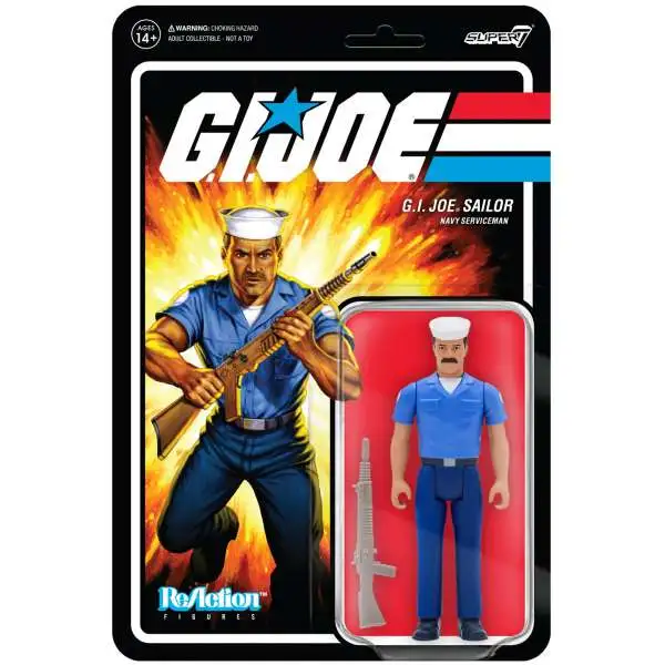 ReAction G.I. Joe Wave 3A Flint 3.5 Action Figure Super7 - ToyWiz