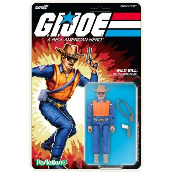 ReAction GI Joe Wave 3 Wild Bill Action Figure [Cartoon]