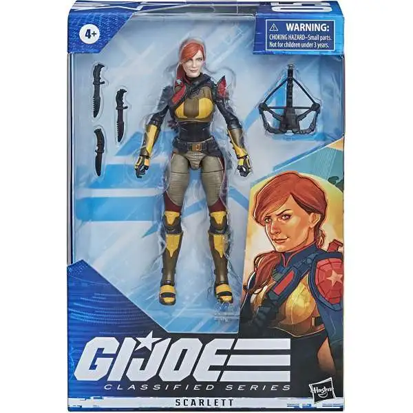 GI Joe Classified Series Scarlett Action Figure [Variant]