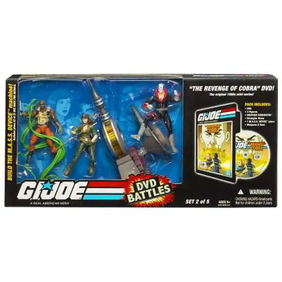 GI Joe DVD Battles Revenge of Cobra Action Figure Set #2