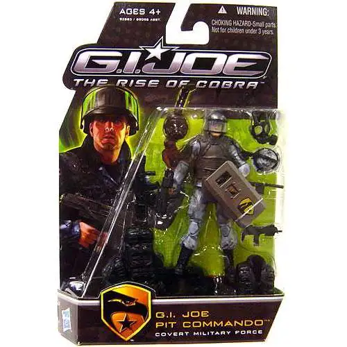 The Rise of Cobra GI Joe Pit Commando Action Figure [Holding Shield Variant]