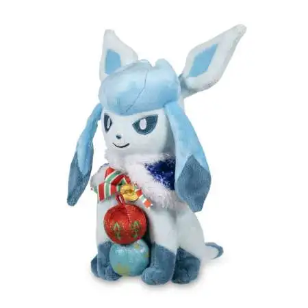 Pokemon 2021 Holiday Undersea Glaceon Exclusive 8.75-Inch Plush