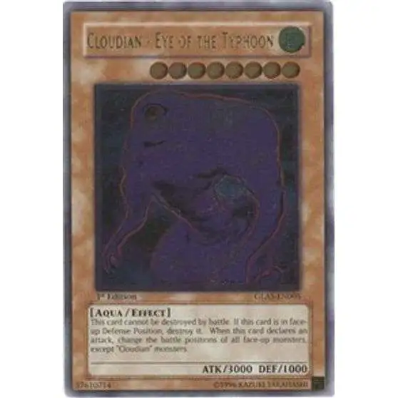 YuGiOh Trading Card Game Gladiator's Assault Ultimate Rare Cloudian - Eye of the Typhoon GLAS-EN005 [1st Edition]