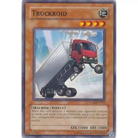 YuGiOh GX Trading Card Game Gladiator's Assault Common Truckroid GLAS-EN014