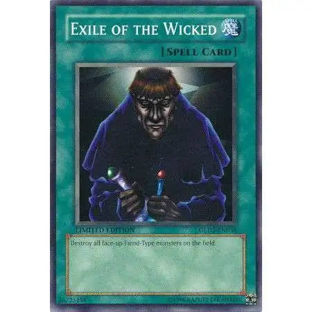 YuGiOh Gold Series 2 2009 Common Exile of the Wicked GLD2-EN034