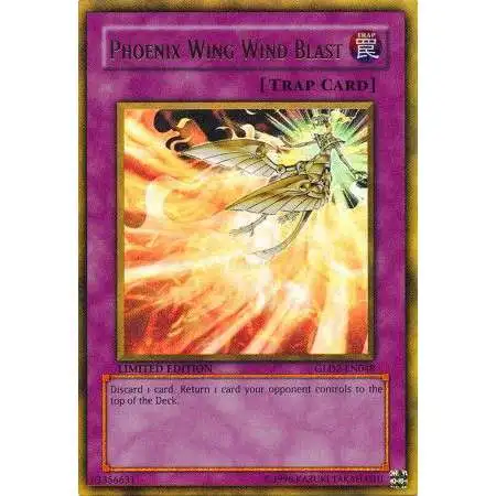 YuGiOh Gold Series 2 2009 Gold Rare Phoenix Wing Wind Blast GLD2-EN048