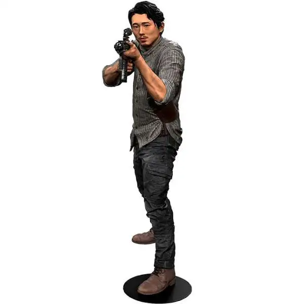 McFarlane Toys The Walking Dead AMC TV Glenn Rhee Deluxe Action Figure [Damaged Package]