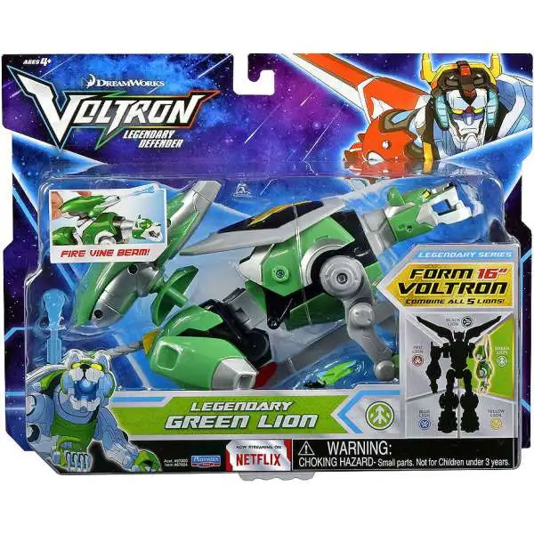 Voltron Legendary Defender Green Lion Combinable Action Figure [Fire Vine Beam]