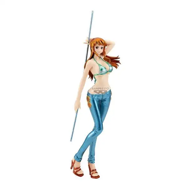 One Piece Glitter & Glamours Nami 9-Inch Collectible PVC Figure [Special Color]