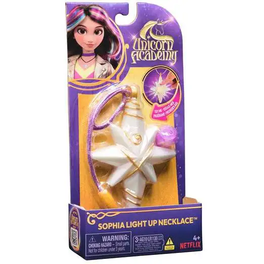 Unicorn Academy Sophia Light Up Necklace Set [with Glitter Ring]