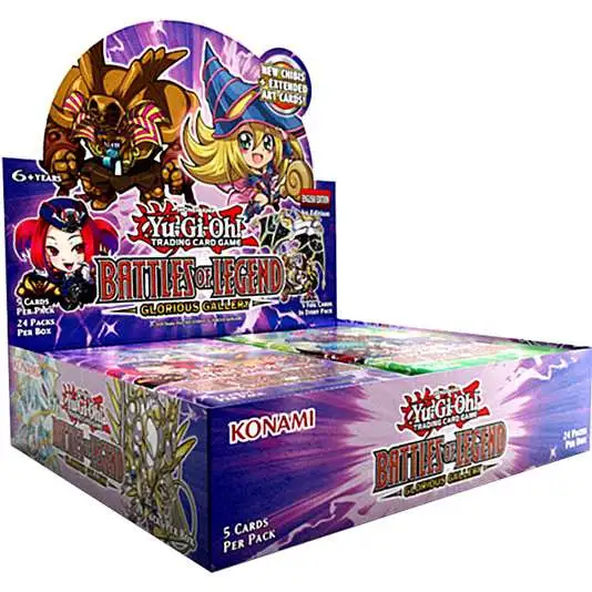 YuGiOh Battles of Legend: Glorious Gallery Booster Box [24 Packs]
