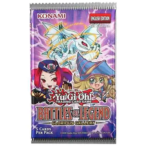 YuGiOh Battles of Legend Glorious Gallery Booster Box 24 Packs Konami -  ToyWiz
