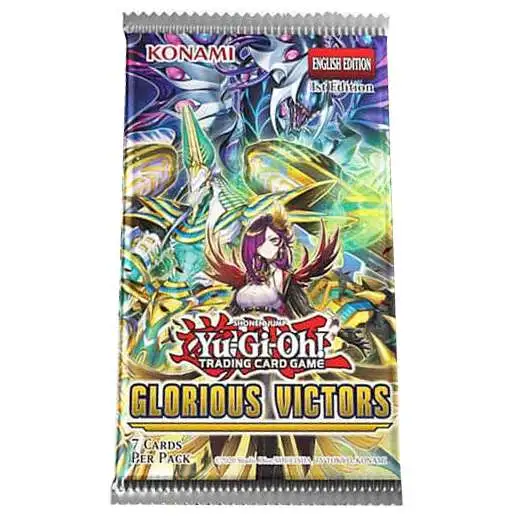 YuGiOh Glorious Victors Booster Pack [7 Cards] (Pre-Order ships December)