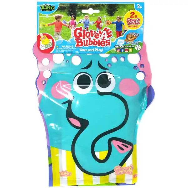 Glove A Bubble Elephant & Hippo 2-Pack